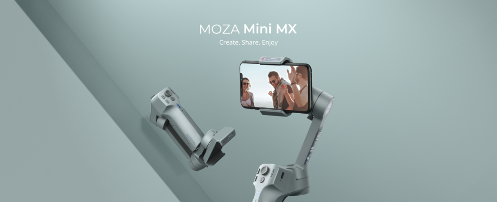 Moza Mini MX ไม้กันสั่นมือถือ 3 แกน พกพาสะดวก ฟีเจอร์ครบครัน