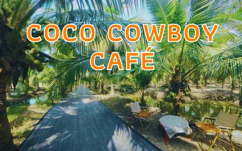 Cococowboy café สวนมะพร้าวน้ำหอมแห่งบางตลาดจังหวัดฉะเชิงเทรา